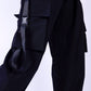 Black Cargo Joggers