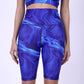 Blue Marble Printed Cycling Short