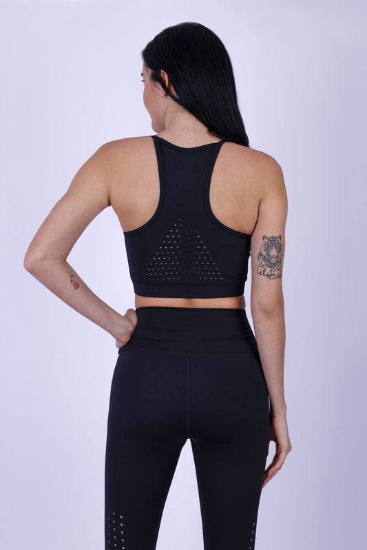 Laser Cut Sports Bra