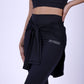 Mesh Black Hip Cover With Sleeves