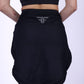 Mesh Black Hip Cover With Sleeves