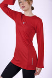 Training Bell Sleeve Top In Red