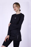 Training Bell Sleeve Top In Black