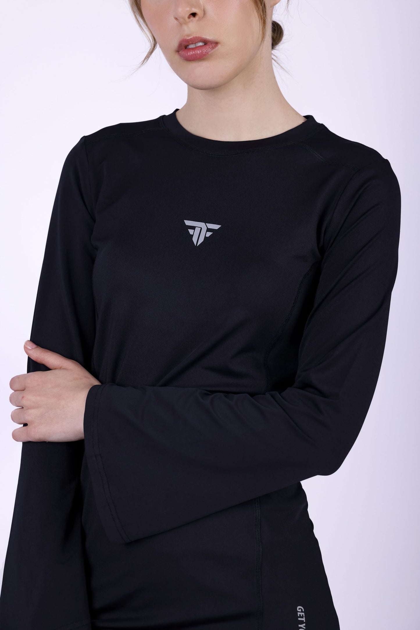 Training Bell Sleeve Top In Black