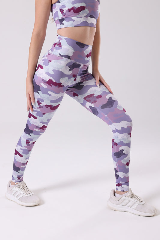 Storm Camo Print Leggings