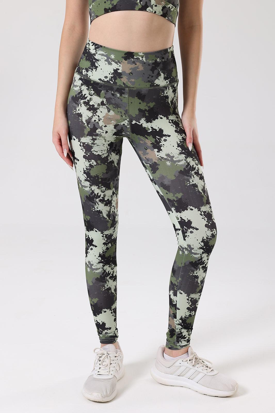 Storm splash print leggings