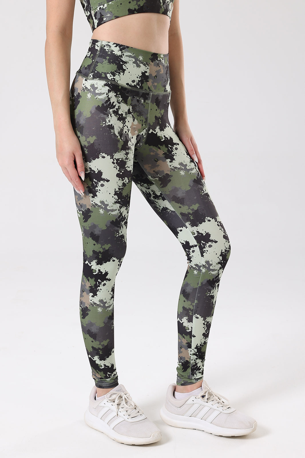 Storm splash print leggings