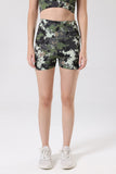 Storm splash print shorts