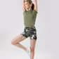 Storm splash print shorts