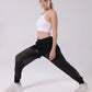 Mesh See-Through Black Sweatpants