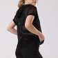 Mesh See-Through Black crop top