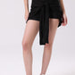 Mesh Black Hip Cover With Sleeves