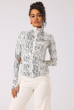 Ink Storm Print Jacket