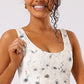 Storm Bloom Print Sports Bra