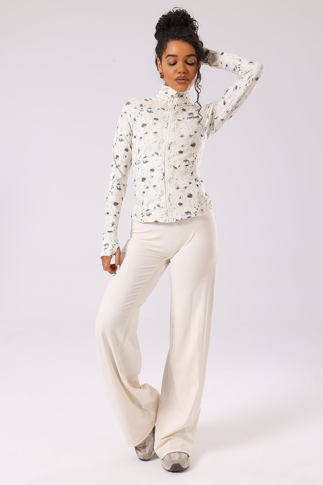 Storm Bloom Print Jacket