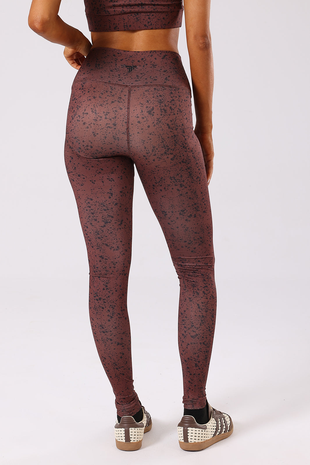 Ink Storm Print Leggings