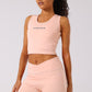 Hybrid Edge Crop Top