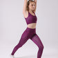Ink Storm Print Sports Bra