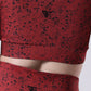 Ink Storm Print Sports Bra