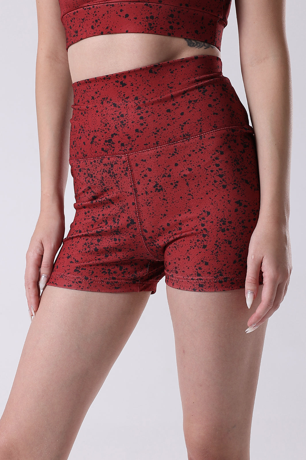 Ink Storm Print Shorts