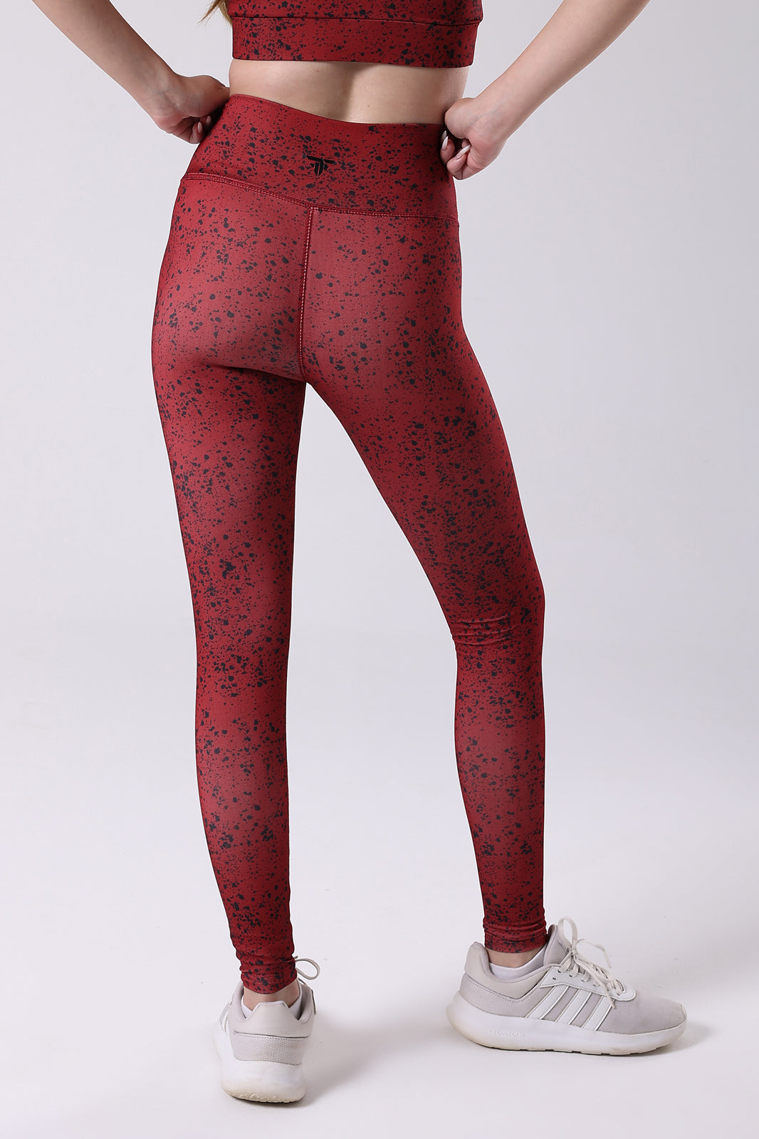 Ink Storm Print Leggings