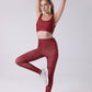 Ink Storm Print Leggings