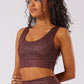 Ink Storm Print Sports Bra