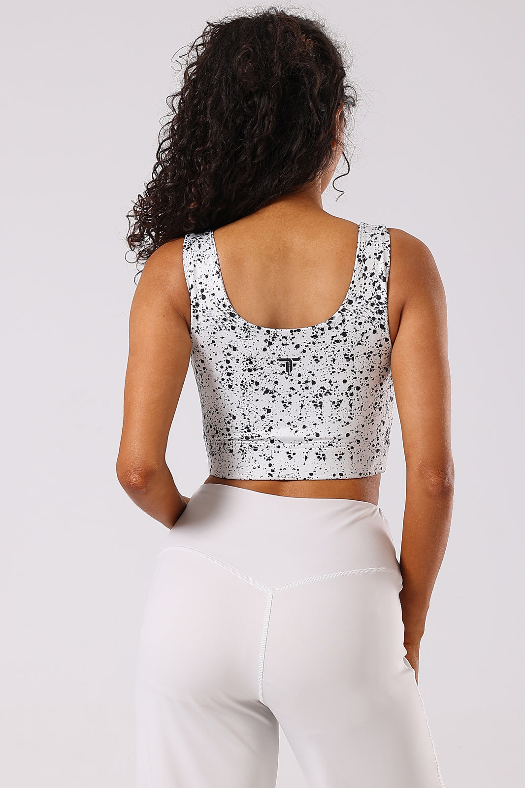 Ink Storm Print Sports Bra