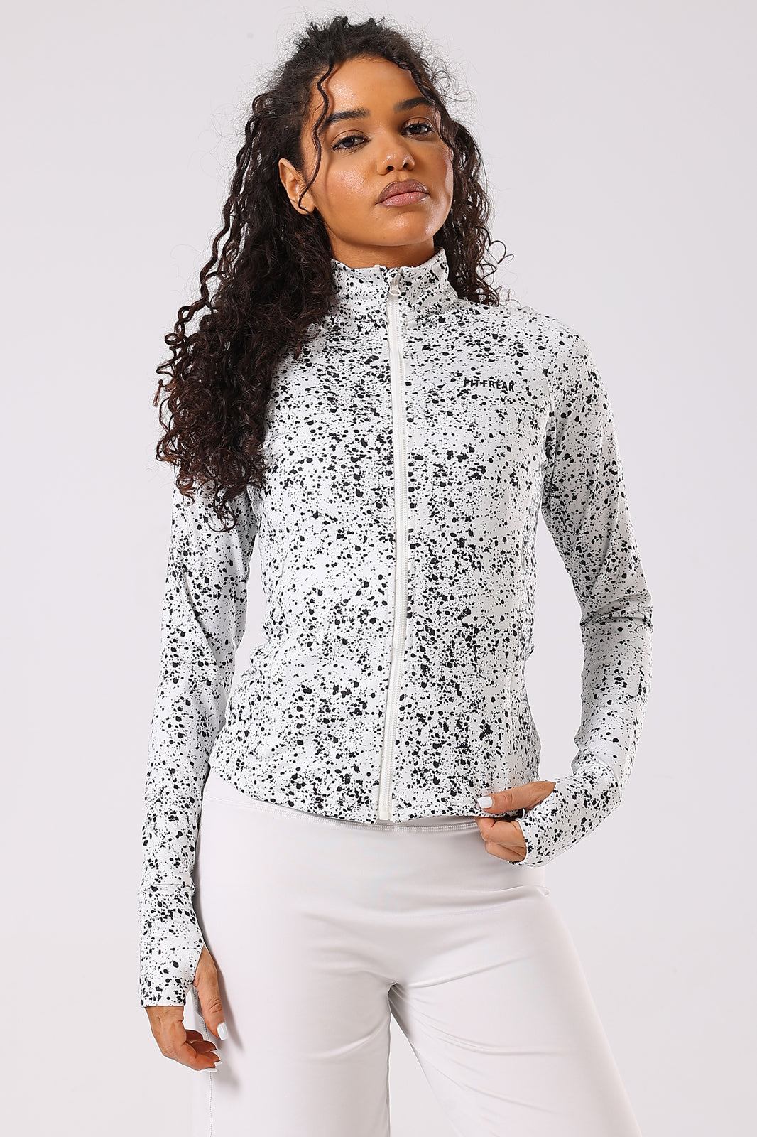 Ink Storm Print Jacket