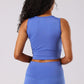 Hybrid Edge Crop Top