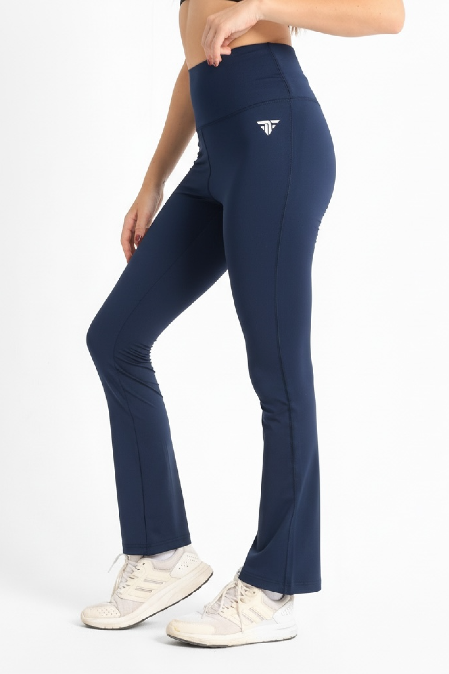Dark Blue Yoga Flare Pants