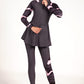 Strike Swirl Print Burkini Set - sets, matching activewear outfits