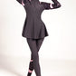 Strike Swirl Print Burkini Set - sets, matching activewear outfits
