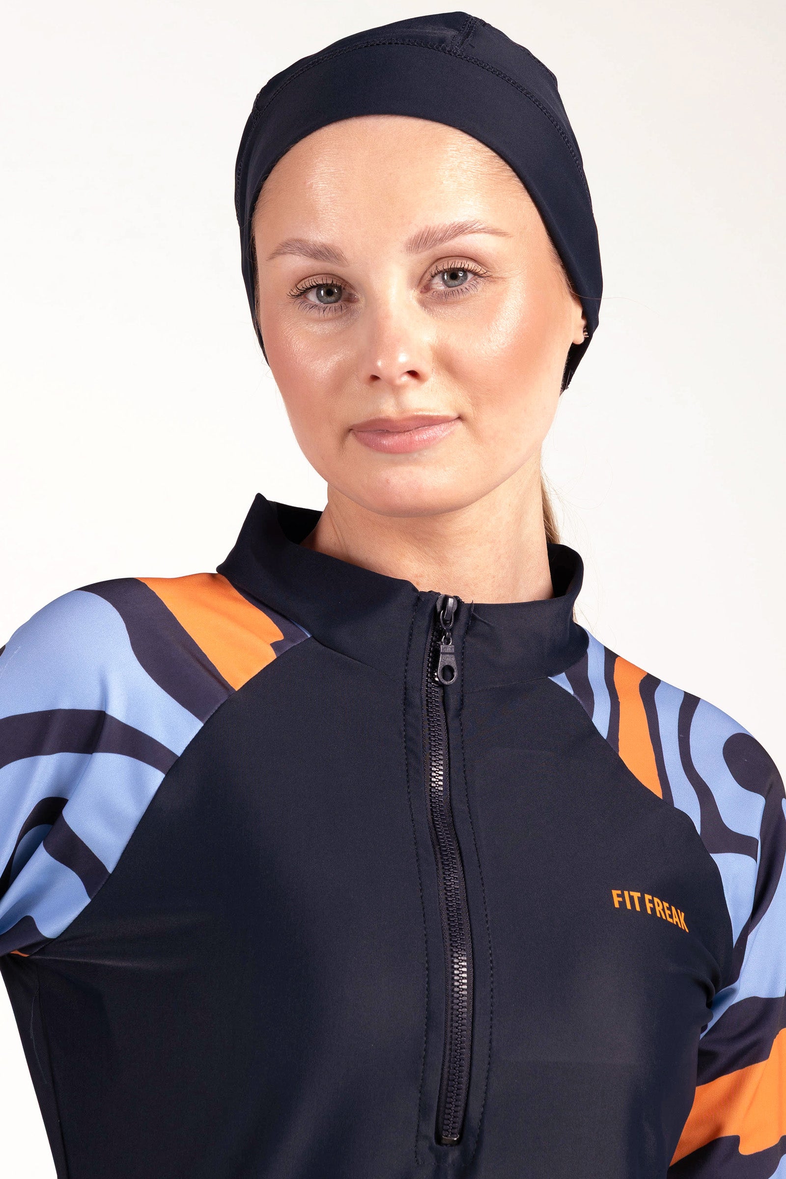 Strike Swirl Print Burkini Set - sets, matching activewear outfits