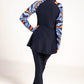 Strike Swirl Print Burkini Set - sets, matching activewear outfits