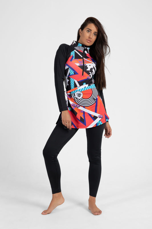 Vibrant Voyage Burkini